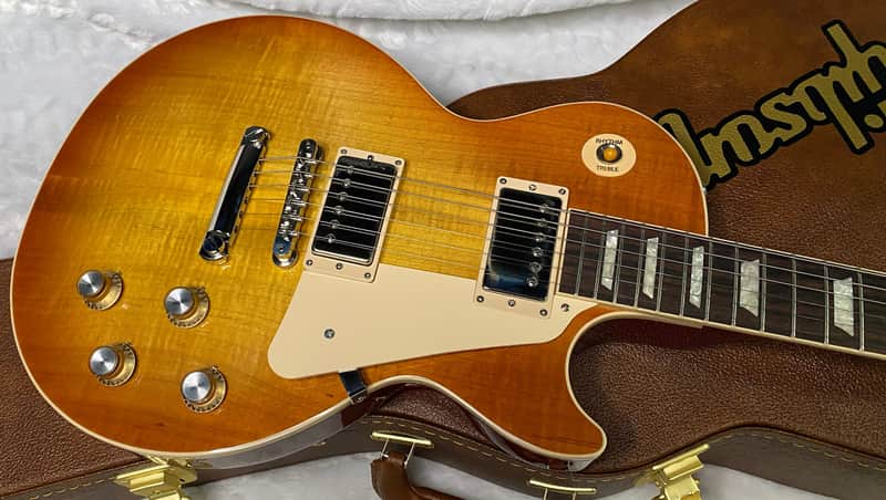 NEW ! Gibson Les Paul 60's Standard Unburst - Authorized Dealer - Flame Maple Top - Only 9.2lbs - G07297 image 1