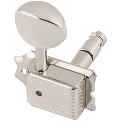 Fender Vintage Style Locking Machine Heads for Strat or Tele - Nickel image 2