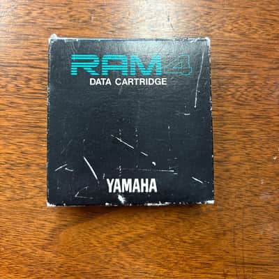 Yamaha RAM4 Cartridge with Box 1980's - Black