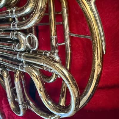 C. G. Conn 6D Double French horn. Made in USA image 6