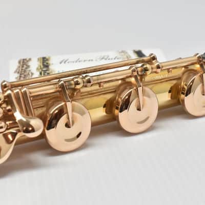 Pearl Maesta Handmade Sterling Flute w/ Gold Plating Throughout Inline w/ C# Trill Split E & B Foot from 1994 *Beautiful!* image 12
