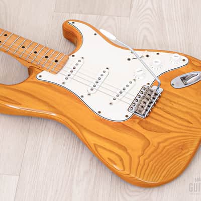 1986 Fender '72 Stratocaster ST72-115 Natural w/ Pure Vintage '65 Pickups, Japan MIJ Fujigen image 9