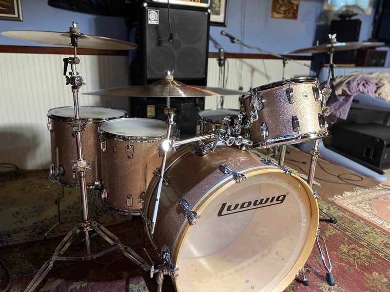 Ludwig Classic Maple Kit 2010’s - Champagne Sparkle (discontinued) image 1