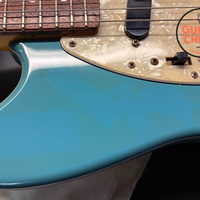 1997 Fender Japan CIJ MG66-66 ’66 Mustang Reissue California Blue w/ Tweed HSC image 11