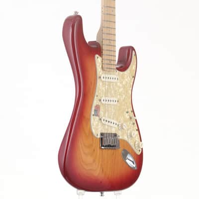 Fender USA American Deluxe Stratocaster Ash Aged Cherry Sunburst Maple 2006 [DZ6034134] (01/15) image 8