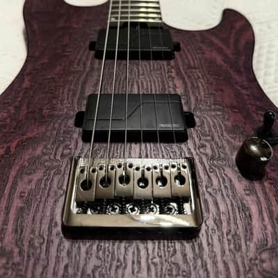Cort KX500 etched 2021 - deep violet image 3