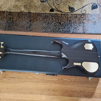Alembic Europa 6-String Bass 1994, Fretless - Translucent Black image 8