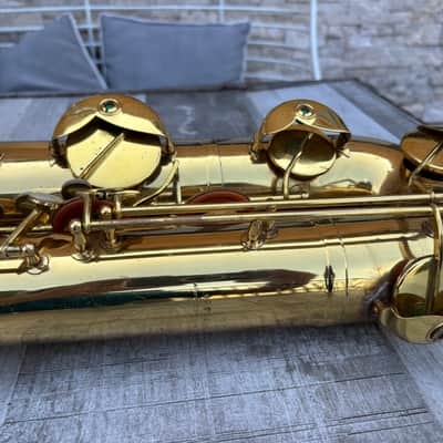 Couf Superba 1 low A bari sax w/ new case image 9