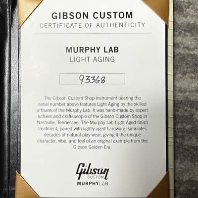 Gibson Custom Shop M2M Murphy Lab Light Aged R9 '59 1959 Les Paul Standard Reissue - Washed Cherry Sunburst image 10