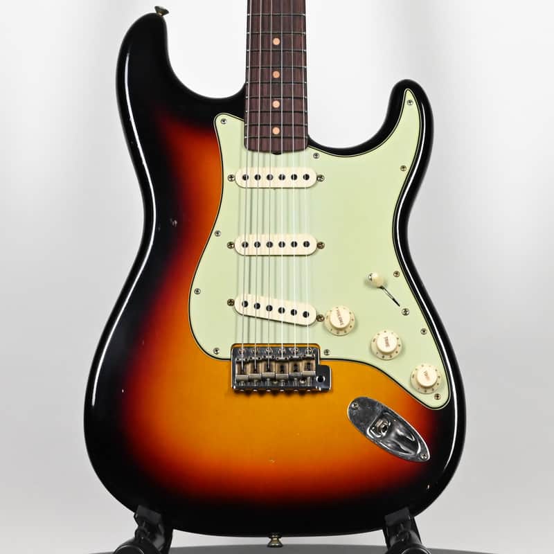Fender Custom Shop Limited Edition 64 L-Series Stratocaster Journeyman- Aged Target 3-Tone Sunburst 2026  (L11873) image 1