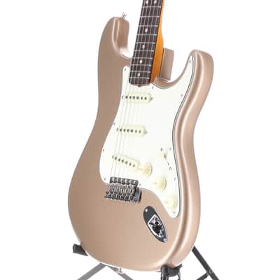 Fender Certified Pre-Owned American Vintage II 1965 Stratocaster, Round-Lam Rosewood Fingerboard, Shoreline Gold (L5) (25664) image 4