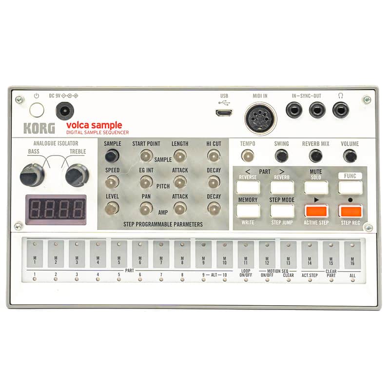 Korg Volca Sample 2 Digital Sample Sequencer image 1