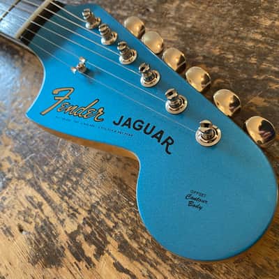 Fender Japan Limited Edition Traditional 60's Jaguar FSR Lake Placid Blue MIJ image 7
