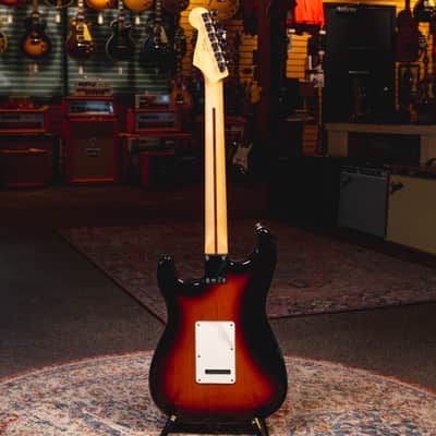 2015 Fender Standard Stratocaster Electric Guitar, Sunburst w/HSC - Used image 4