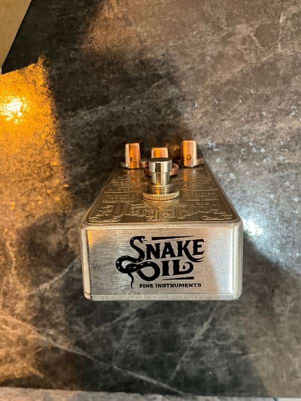 Snake Oil The Very Thing 2021 - Antiqued embossed metal(very cool)! image 1