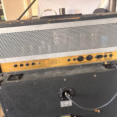 Marshall JCM 800 Lead Series 100 Watt Head Model 2210 Black 1988 image 8