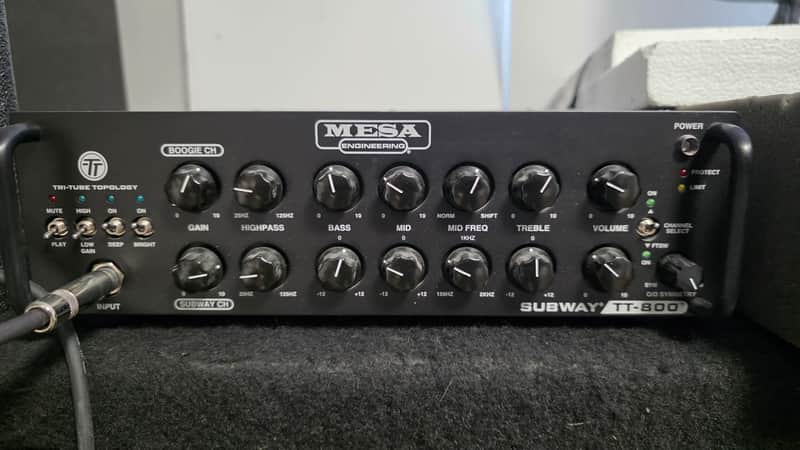 Mesa Boogie Subway TT-800 2-Channel 800-Watt Bass Amp Head 2020 - Present - Black image 1