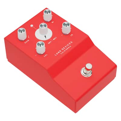 Land Devices Hunter Stereo Distortion Pedal (Red) image 2