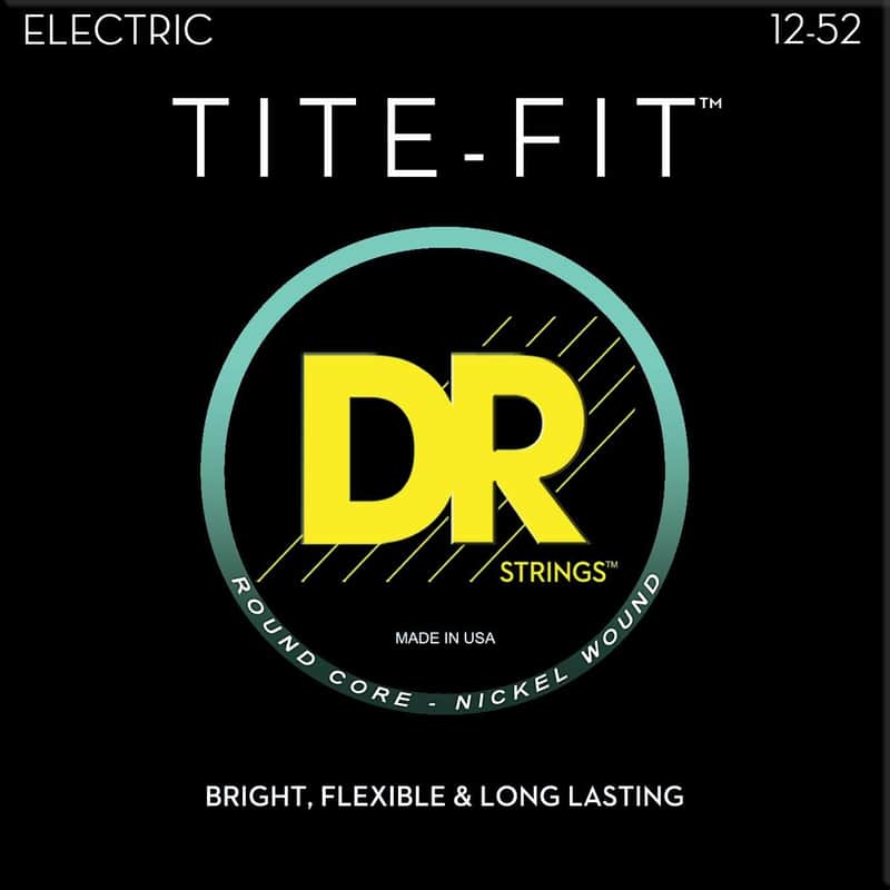 DR Strings TITE-FIT™ - Nickel Plated Electric Guitar Strings: Extra Heavy 12-52 image 1