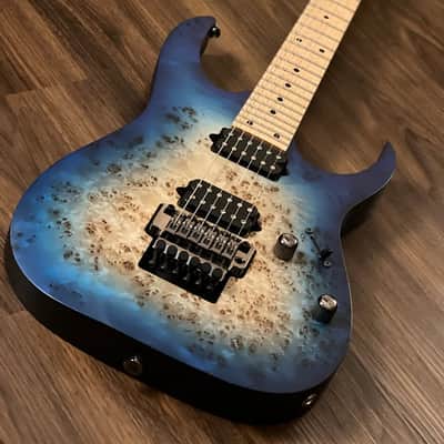 Ibanez RG652MPB Prestige - Ghost Fleet Blue Burst image 8