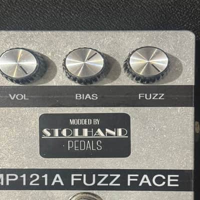 Stolhand Pedalboard Friendly JDF2 Fuzz Face with Stolhand mods and rare MP121A geranium transistors. image 2