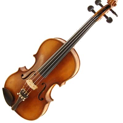 Vintage Early 1900s Stradivarius Copy Violin Made in Germany w Cases and Bows image 1