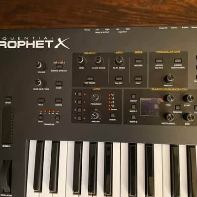 Sequential Prophet X 61-Key 16-Voice Polyphonic Synthesizer 2018 - Present - Black image 10