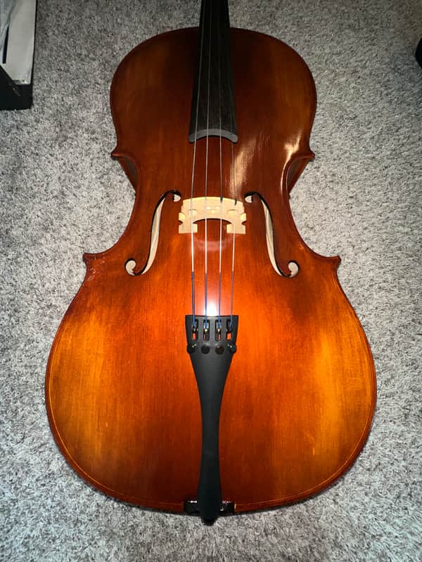 Bellafina BMCA3044OF Musicale Series 4/4 Cello Outfit 2010s - Natural image 1
