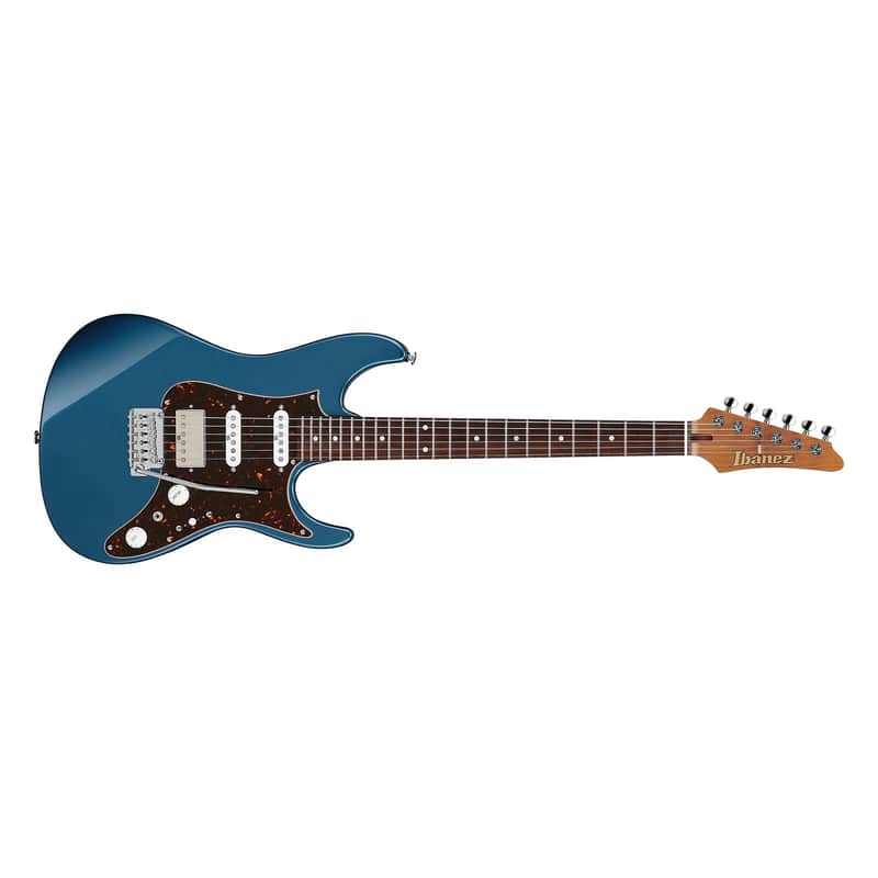 Ibanez AZ2204N Prestige Prussian Blue Metallic Electric Guitar + Ibanez Case AZ2204NPBM AZ2204N-PBM AZ 2204 N PBM - Brand New image 1