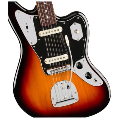 Fender American Professional Classic Jaguar® Electric Guitar - Rosewood Fingerboard - 3-Color Sunburst image 4
