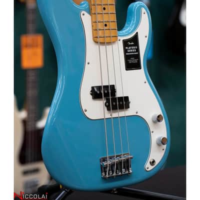 Fender Player II Precision Bass, Maple Fingerboard, Aquatone Blue image 2