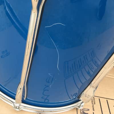 Yamaha Rock Tour Custom 22-10-12-14-16 1990's Cobalt Blue image 9