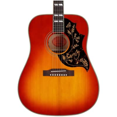 Epiphone IGC 1960 Hummingbird Reissue, Heritage Cherry Sunburst, with Case image 3