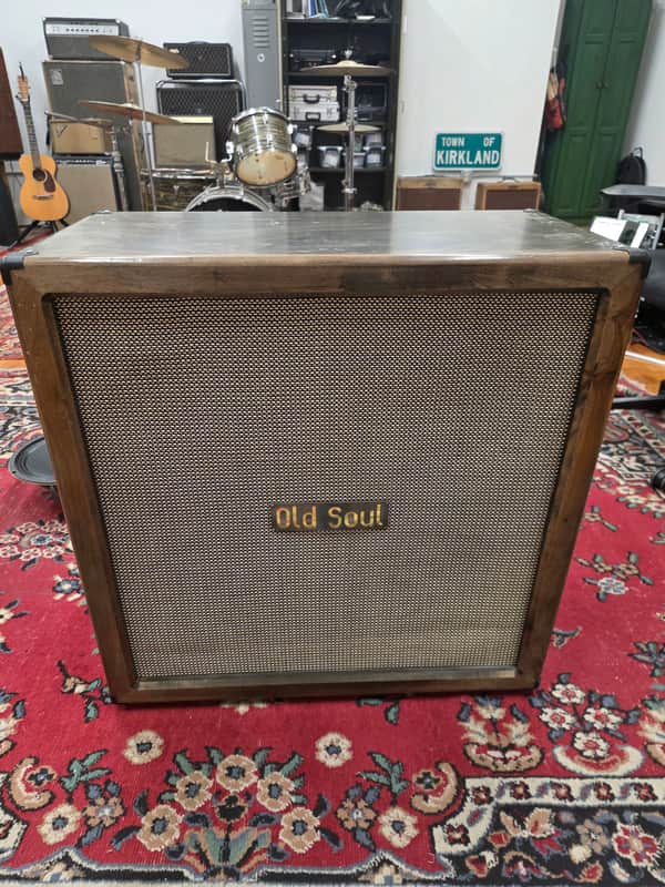 Old Soul Custom 4x12 Cabinet Closed Back Unloaded - Natural image 1
