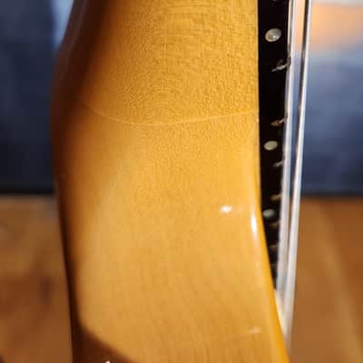 Vintage 1980s Carvin DC200 Natural Ebony Board Set Neck Great Value image 13