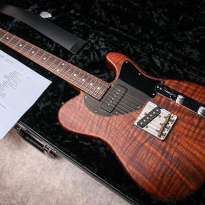 SUHR USA Custom Shop Classic T Claro Walnut "Natural + Pau Ferro" (2017) image 1