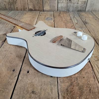 The Cleanest Danelectro Convertible 1960s W/ Modern Hard Case - Natural image 12
