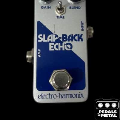 Electro-Harmonix Slap-Back Echo Reissue 2023 - Present - Silver / Blue - X18335 image 2