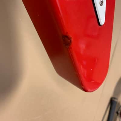 Cimar (Ibanez) Star Flying V Made in Japan 1982 Red image 10
