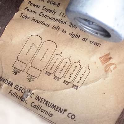 Fender Bassman 6G6-B - Brownface 1963 - Blond image 16