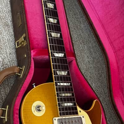 Gibson Custom Shop Murphy Lab '57 1957 Les Paul Goldtop Darkback Ultra Heavy Aged image 9