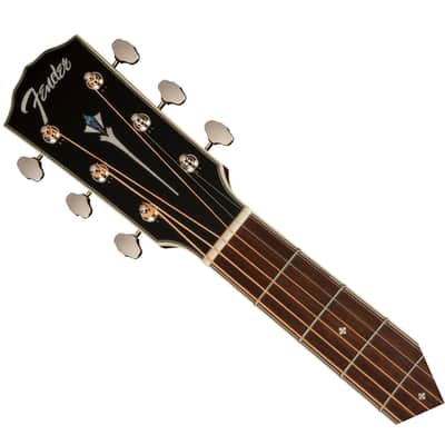 Fender PD-220E Dreadnought w/ Case - Natural image 4