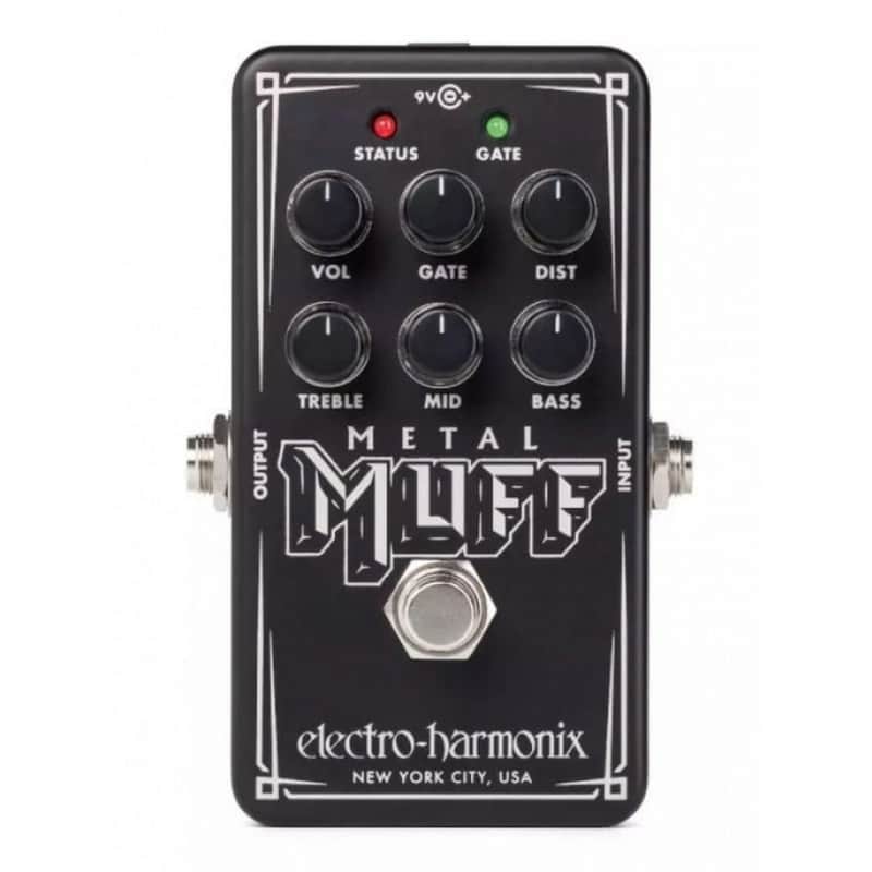 Electro-Harmonix NANO METAL MUFF Distortion Pedal with Noise Gate image 1