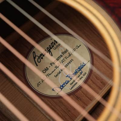 Bourgeois OM Aged Tone Panama Red 2023 image 11