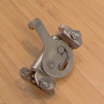 Ludwig P-338 Strainer Throwoff 1910s-1950s - Nickel image 3