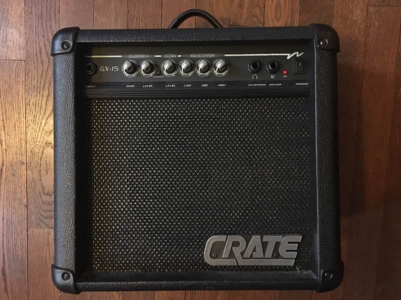 Crate GX-15 Guitar Combo Amp Great For Practice but Loud Enough For Gigs - Good Beginner Amp image 1