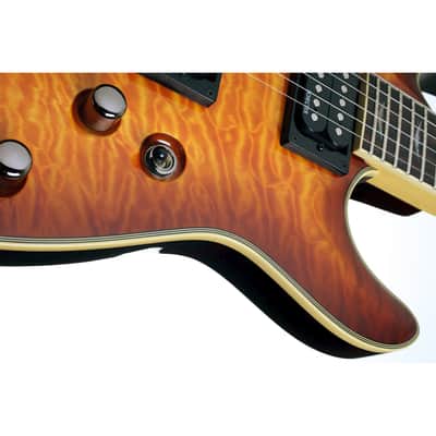 Schecter Omen Extreme-6 - Rosewood Fingerbaord, Vintage Sunburst image 3