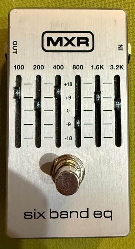 MXR M109S Six Band EQ 2016 - Present - Silver image 1