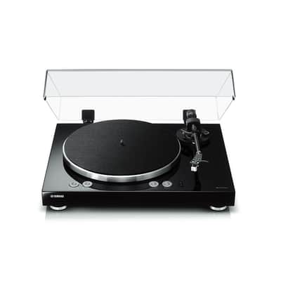 Yamaha MusicCast VINYL 500 Wireless Two-Speed Stereo Wi-Fi Turntable, White image 2