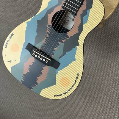Martin LX1 Limited Edition 'Life Is Good' Little Martin Acoustic Guitar w/ Case image 3